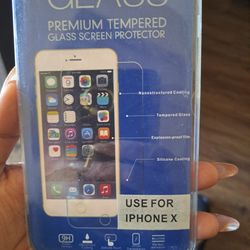 New Iphone X Temper Glass Screen Protector 