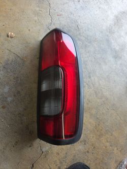 Nissan Frontier tail light