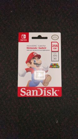 Brand New Micro SD Card 256GB / Nintendo Switch 