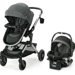 Graco Modes Nest Travel System, 3-in1 Modular Carseat Stroller Combo