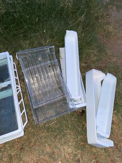 GE profile fridge replacement pieces