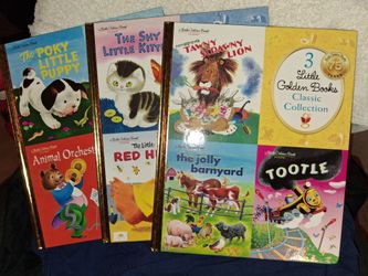 Little golden books 3 of them