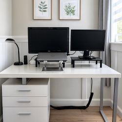Computer Desk With Drawers