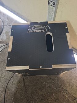 12 -14-16 inch Wooden Plyo Box