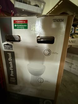 Brand New elongated Toilet by Project Source