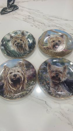 Yorkshire Terrier collectors plates