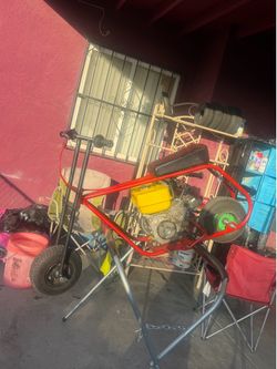 handlebars tire frame A1 224cc GTS New seats new frame new tires new handlebars