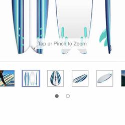 Wavestorm surfboard 5”8 Retro Fish