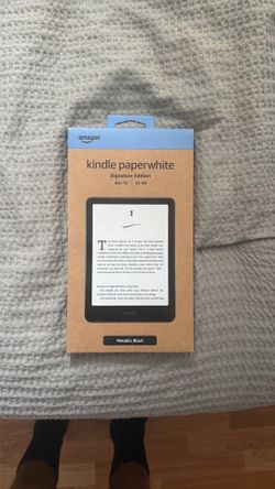 Amazon Kindle Paperwhite Signature Edition Gen 12 32GB 7in Wi-Fi USB-C Black
