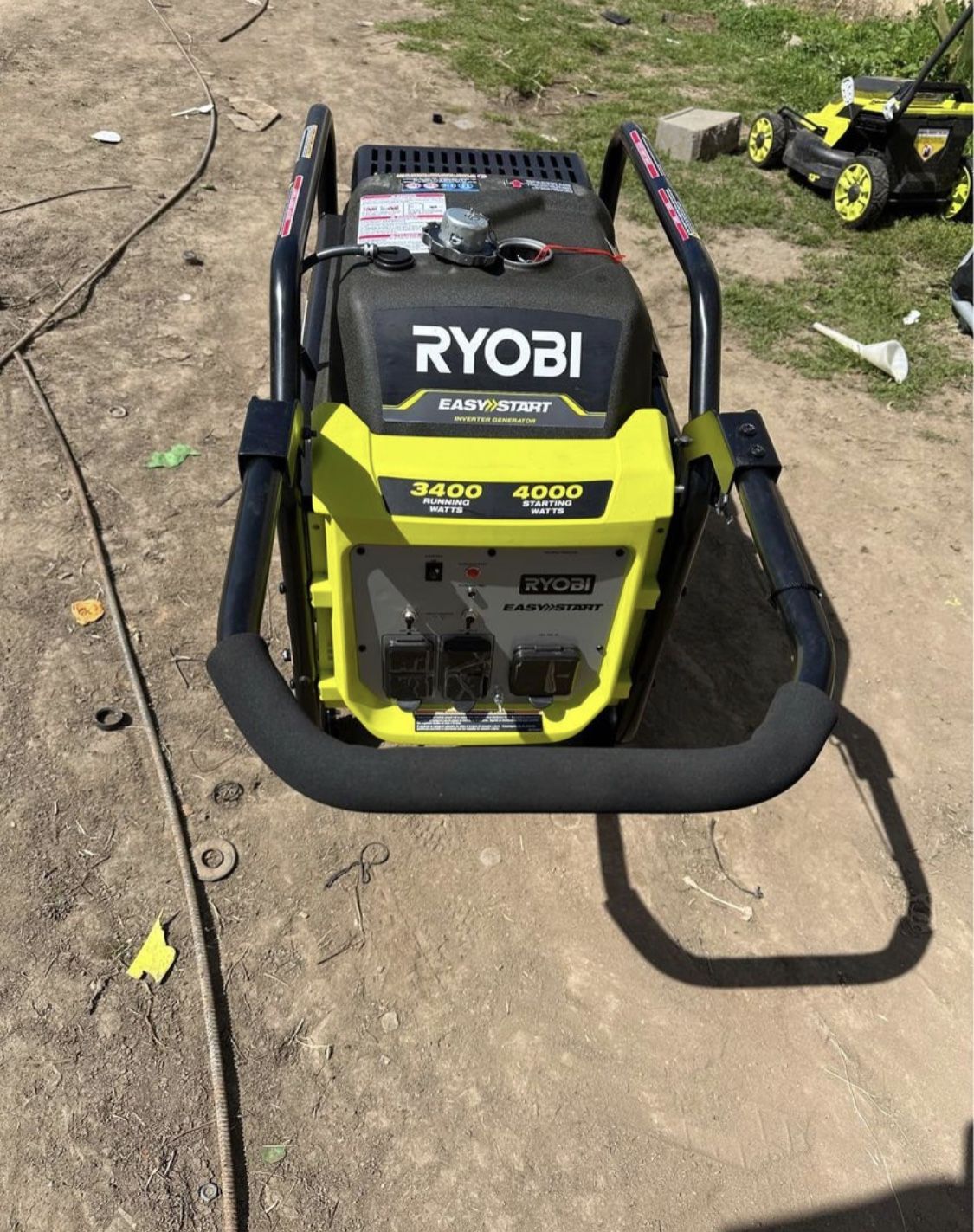 RYOBI 4000 Watt Gasoline Powered Digital Inverter Generator...