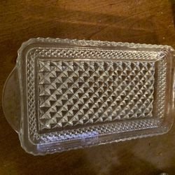 Antique Cut Glass Relish Tray 