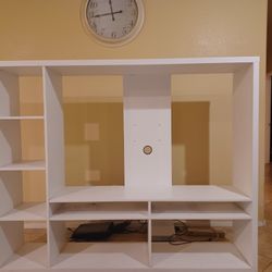 TV Entertainment Center  white