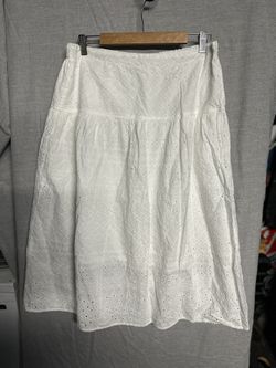 Old Navy White Ski Skirt Size Large