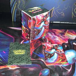Mega Charizard X Ex Deck Box w/ Dividers