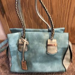 Teal Dessie Purse