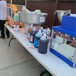 Cottoncandy/ Shaved Ice/ Popcorn Machines For Sale Al Together 