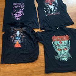 Heavy metal shirts