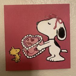 Snoopy Painting 