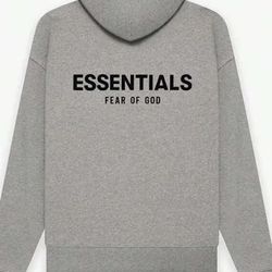 Dark oat essential hoodie size M