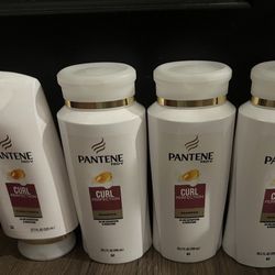 Pantene Curl : 3 shampoo 1 conditioner bundle