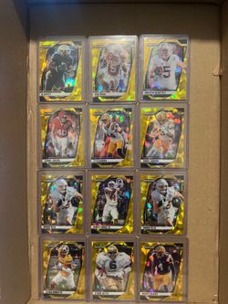 2025 Prizm Draft Picks Football Lot 100+