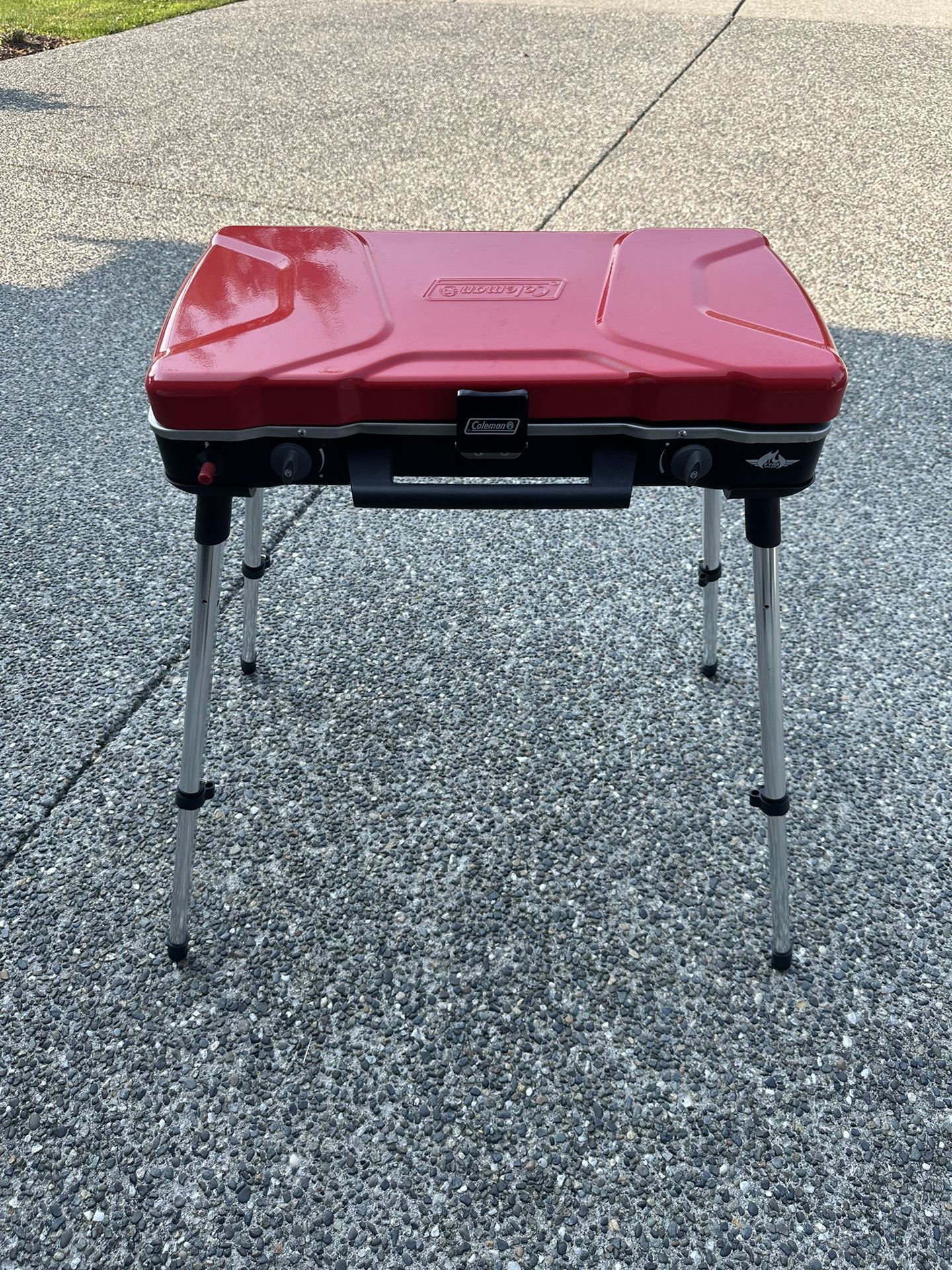 Colman 2-Burner Camping Stovetop - Collapsible or Standup