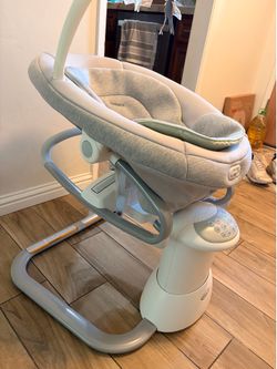 Graco Soothe My Way with Removable Rocker, Madden - Versatile Baby Swing & Portable Rocker