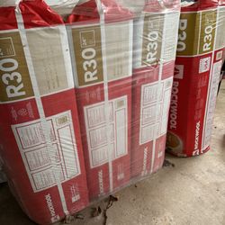 4 Packs ROCKWOOL COMFORTBATT R-30 Attic Wall Unfaced Stone Wool Batt Insulation