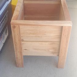 Cedar planter boxes