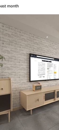 Wallpaper (light Gray Brick)