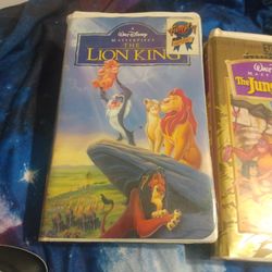 Old School Legendary VCR Lion King Jungle Book Bambi All Original And Work 