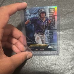 MLB Tatis Baseball Sports Cards + Chargers NFL 