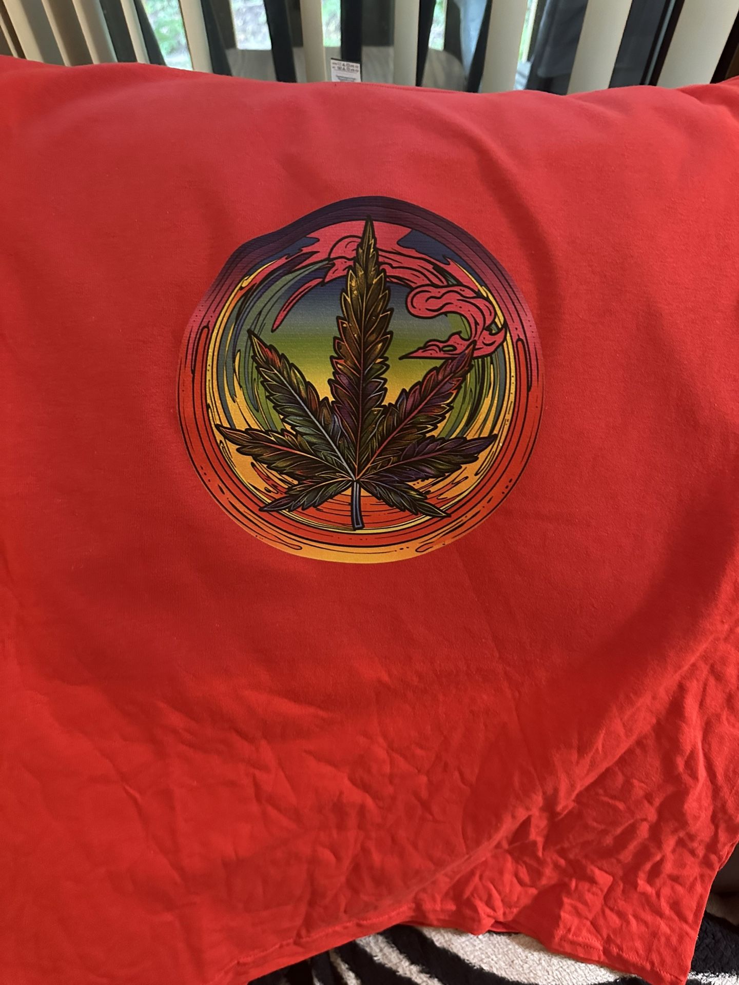 Brand NEW Red 420 Friendly Size Large Tshirt