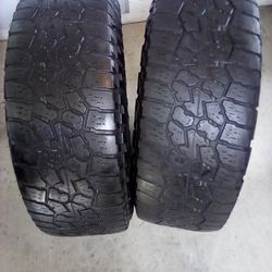 2 FALKEN LT265/70R17 TIRES