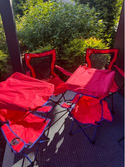 Camp Chairs Portable Foldable with Locking Mechanism