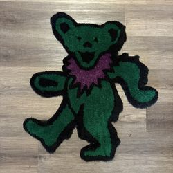 Grateful Dead Bear Custom Rug
