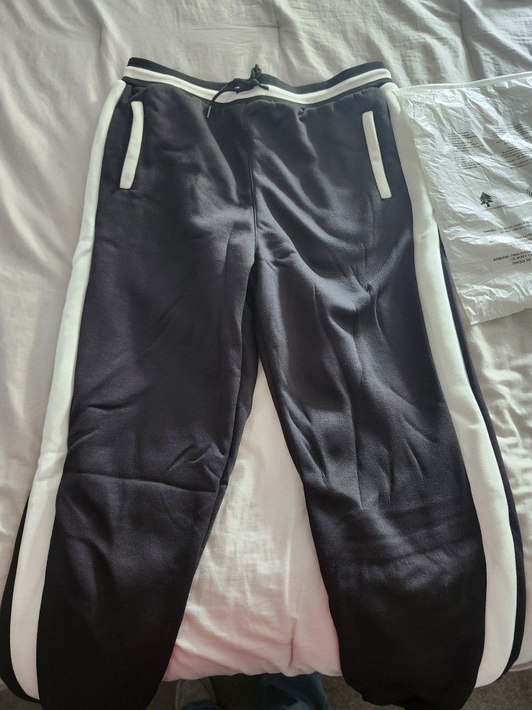 Mens Fleece Lined Thermal Sweatpants