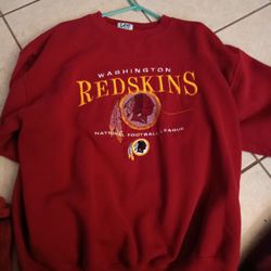 Redskins Sweatshirt Large