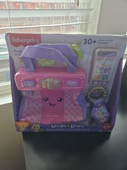 New fisher price purse set Babys Pink keys phone