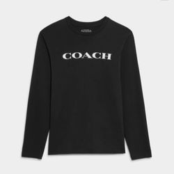 New Coach Long sleeve T Shirt