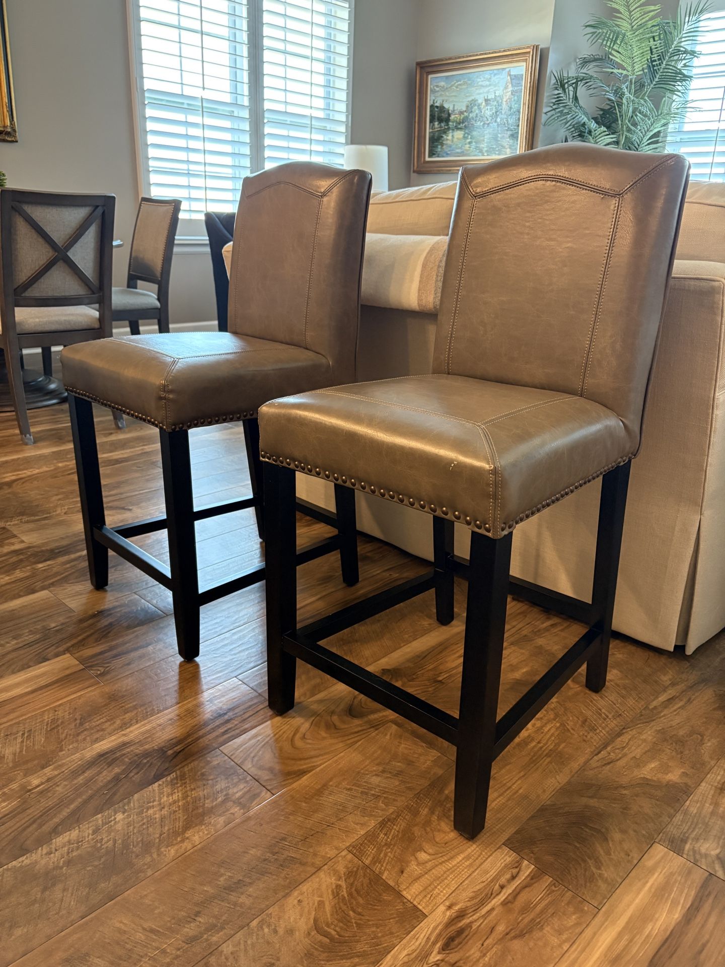 Set Of 2 Counter Stools - Like New