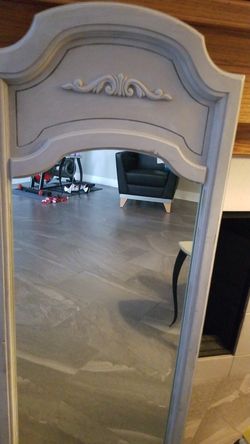 CHaLK Painted Mirror for wall or door