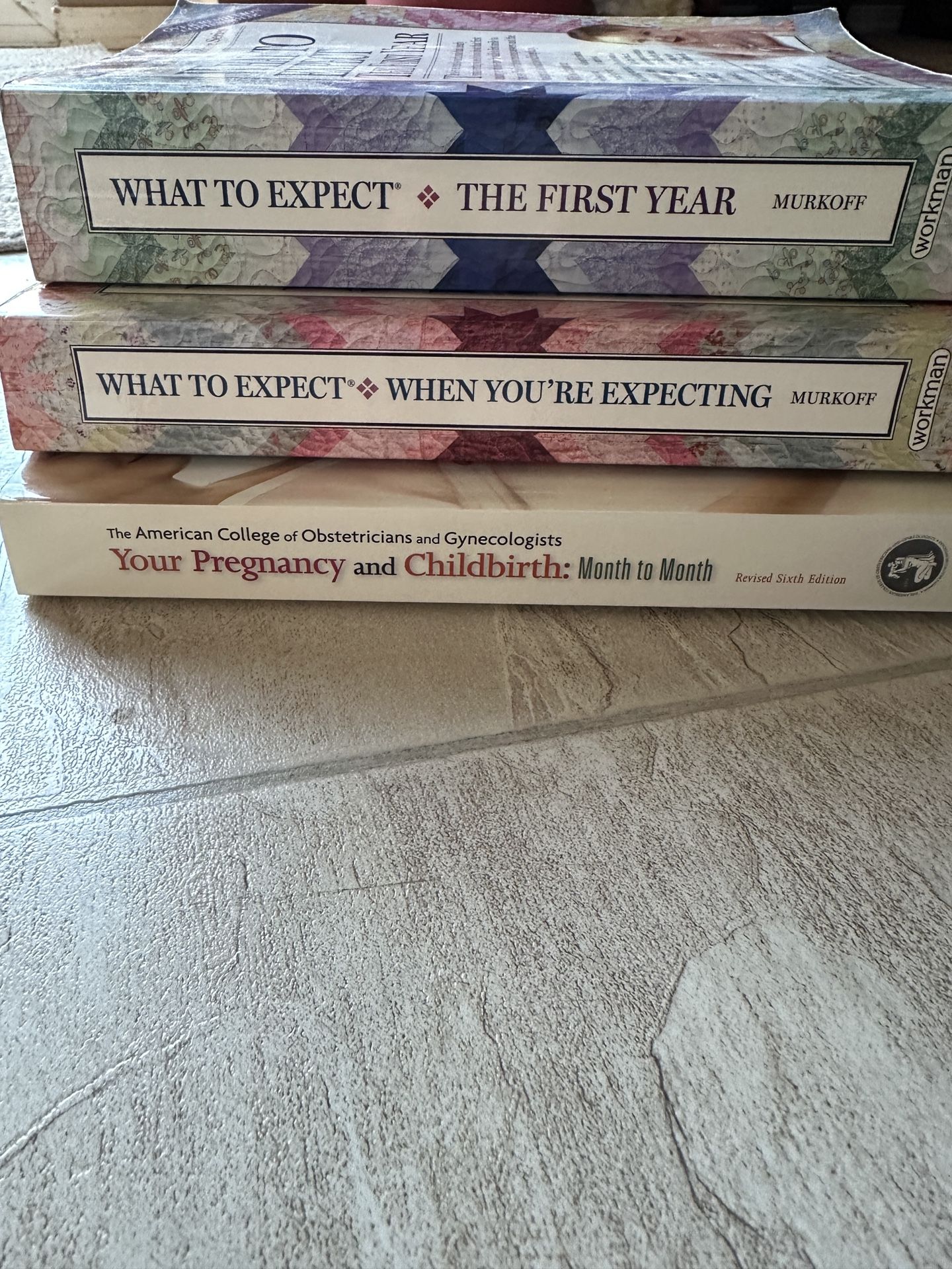 Books On Pregnancy Thru First Year