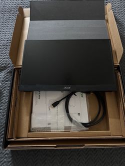 Acer Monitor with HDMI Cable and Manual