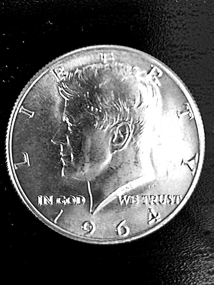 1964 Silver Kennedy Half Dollar 