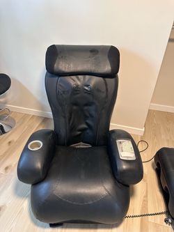 Sharper Image ijoy turbo 2.0 & Ottoman 2.0 Calf & Foot