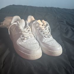 Air Force 1s (size 8) Used Normal Wear