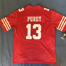 Brock Purdy jersey #13 size Large