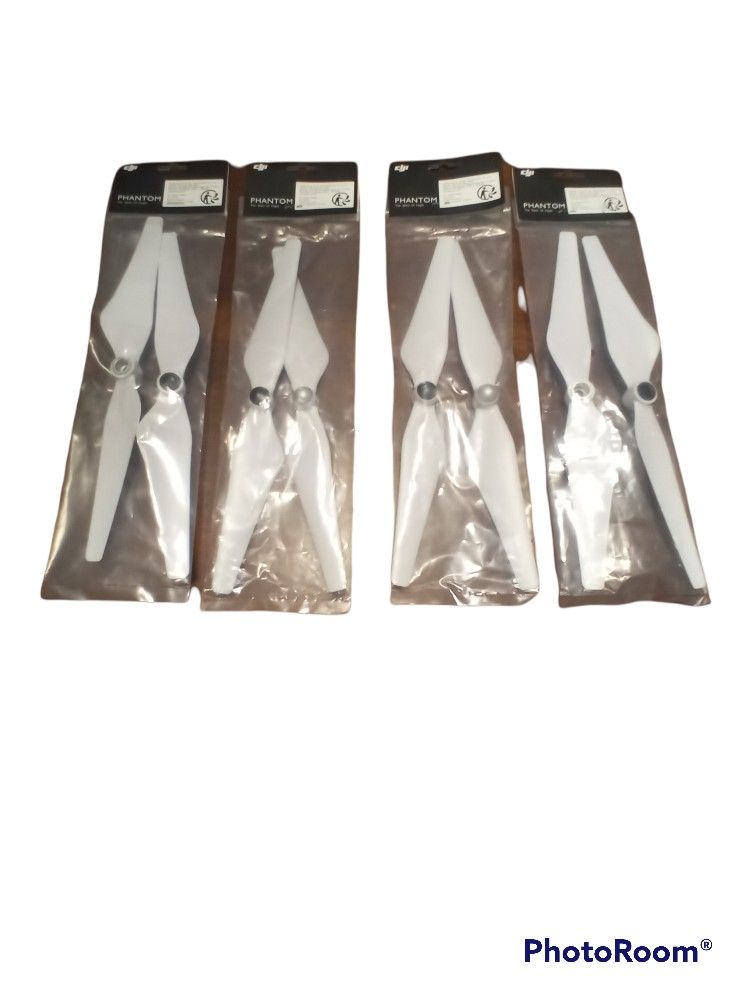 8 Piece New DJI Phantom 3 Standard Drone 9450 Self Tightening Propeller Blades