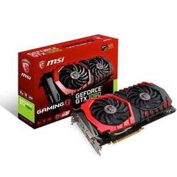 MSI NVIDIA GTX 1060 OC GAMING X 6GB